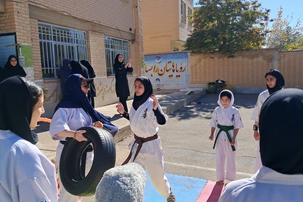 نشاط و رقابت در دبیرستان شاهد فارسان