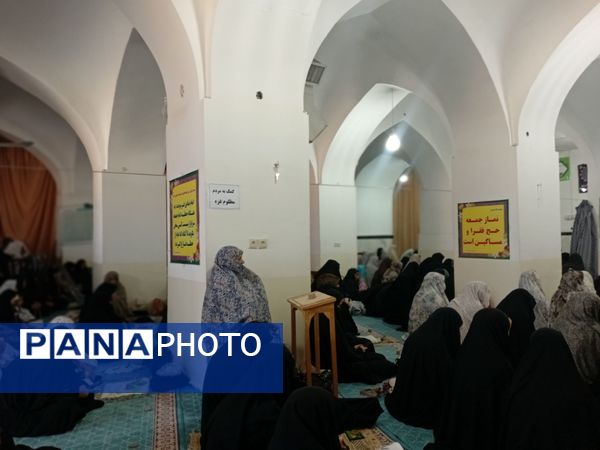 نماز عبادی سیاسی جمعه در مصلی مسجد جامع خلیل آباد 