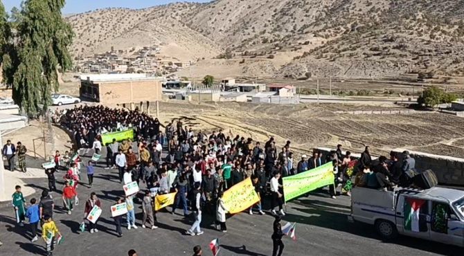 طنین فریاد استکبارستیزی در منج