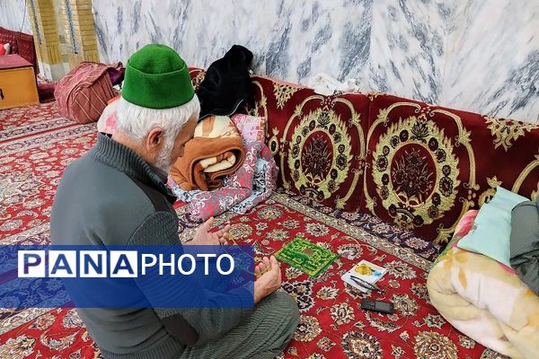 گذری بر اولین روز اعتکاف دانش آموزی سه روز در بهشت، شهر بار نیشابور