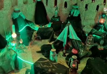 برگزاری مراسم عزاداری شام غریبان در مسجد الزهراء اصفهان