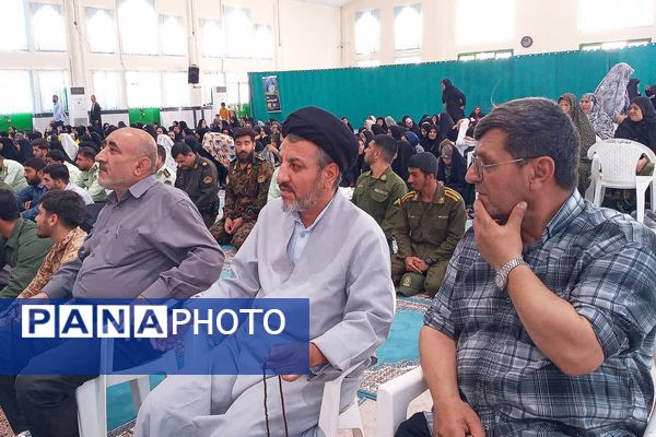 سخنرانی رئیس آموزش پرورش باشت در مراسم نماز جمعه به مناسبت هفته دفاع مقدس و آغاز سال تحصیلی