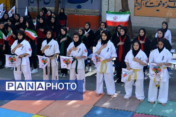 از حرکات رزمی دانش‌آموزان تا طناب‌کشی معلمان، المپیاد ورزشی مدرسه حکمت بهارستان‌دو