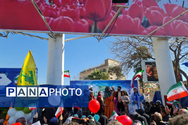 چهل و ششمین سالگرد پیروزی انقلاب  و راهپیمایی 22 بهمن در شیراز