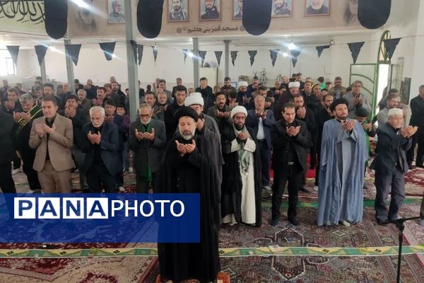 حضور پرشور عزاداران در سالروز شهادت حضرت فاطمه زهرا (س)