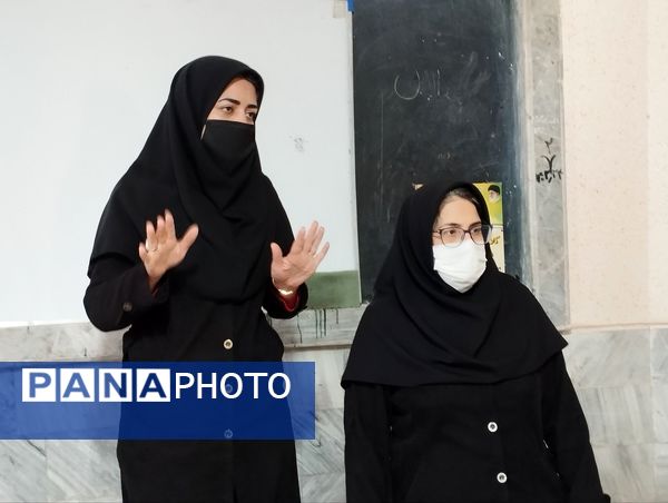 آمادگی پیش از مانور زلزله در هنرستان کاردانش حافظ 