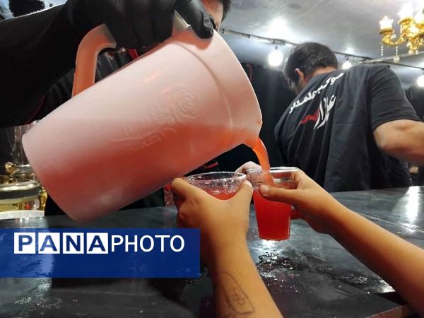 برپایی موکب علمدار به مناسبت دهه اول محرم در خلیل‌آباد 