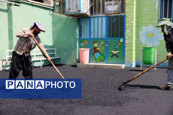 آماده‌سازی و اجرای طرح پروژه مهر مدارس اسلامشهر برای استقبال از سال تحصیلی جدید
