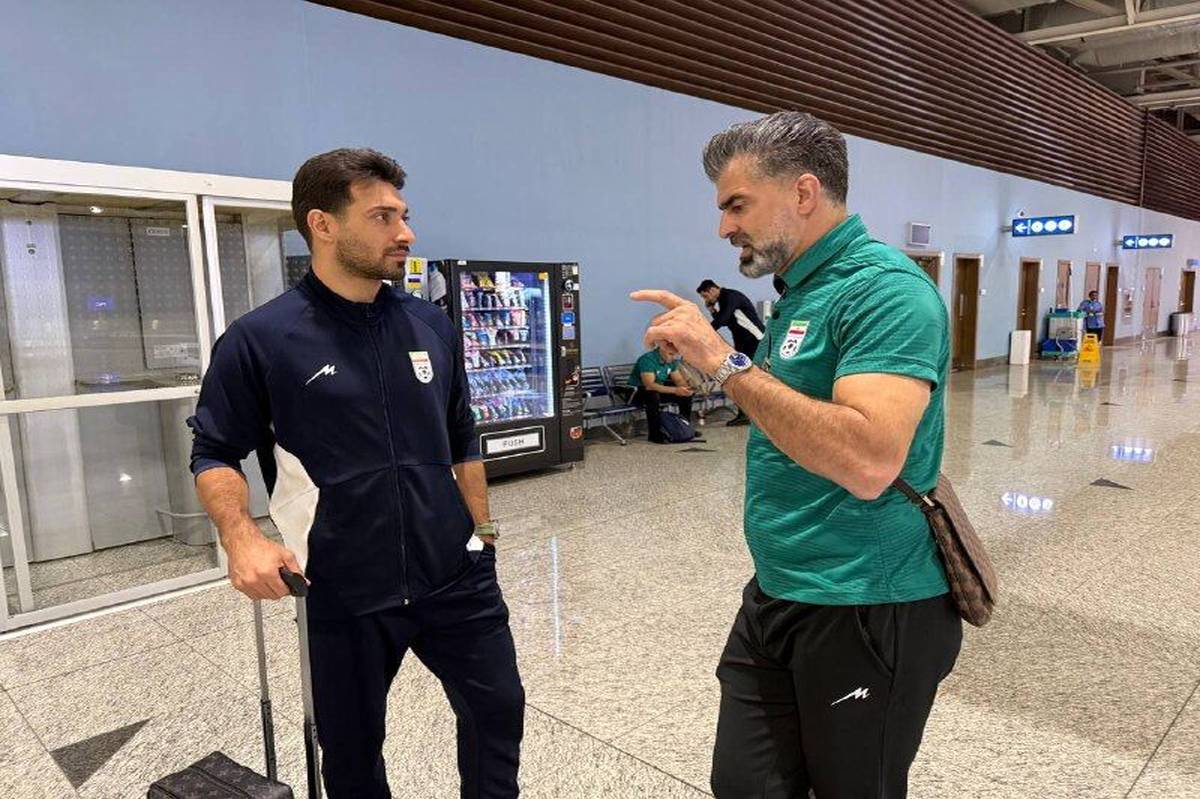 تیم ملی فوتبال ایران وارد امارات شد