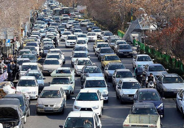 ترافیک نیمه سنگین در مسیرهای ورودی تهران