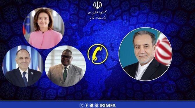 رایزنی تلفنی عراقچی با وزرای خارجه ۳ کشور عضو غیردائم شورای امنیت سازمان ملل