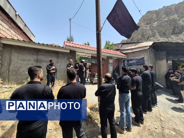 میزبانی خانواده شهید سلیمان سلیمانی از هیات فاطمیون بلده