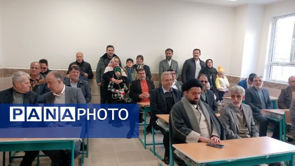 آیین افتتاح مدرسه ۱۲ کلاسه خیری, مشارکتی زنده یاد حاج فضل الله حریریان در محمد شهر کرج
