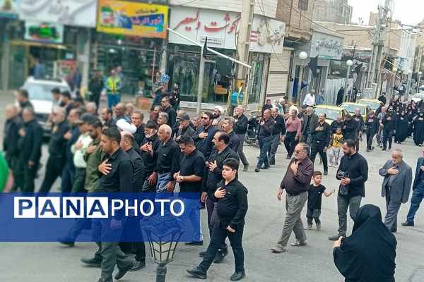 برگزاری مراسم پیاده‌روی جاماندگان اربعین درشهرستان فیروزکوه