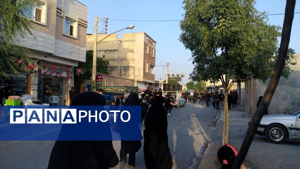 هیات‌ عزاداری‌ در شهر وردنجان‌‌ 
