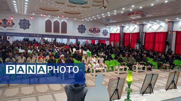 گرامیداشت پنجمین سالروز شهادت سردار دل‌ها حاج قاسم سلیمانی در یاسوج