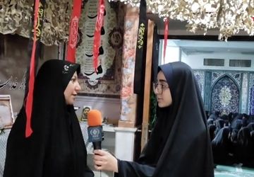 اجرای سوگواره فاطمی و بزرگداشت شهدا در دبیرستان حضرت فاطمه(س)