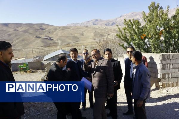بازدید میدانی فرماندار فیروزکوه از پروژه‌های عمرانی