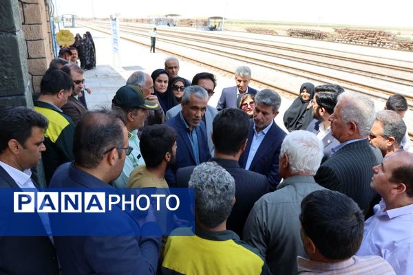 بازدید نماینده مجلس شورای اسلامی از شهرستان جاجرم