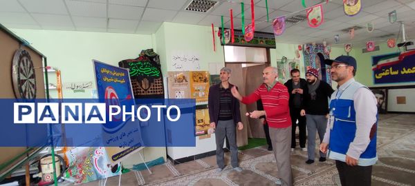 برگزاری مسابقه دارت ویژه دبیران دبیرستان شاهد ۴ شیروان