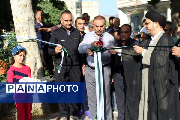 طرح ملی «میدان پویا» در شهرستان سامان افتتاح شد