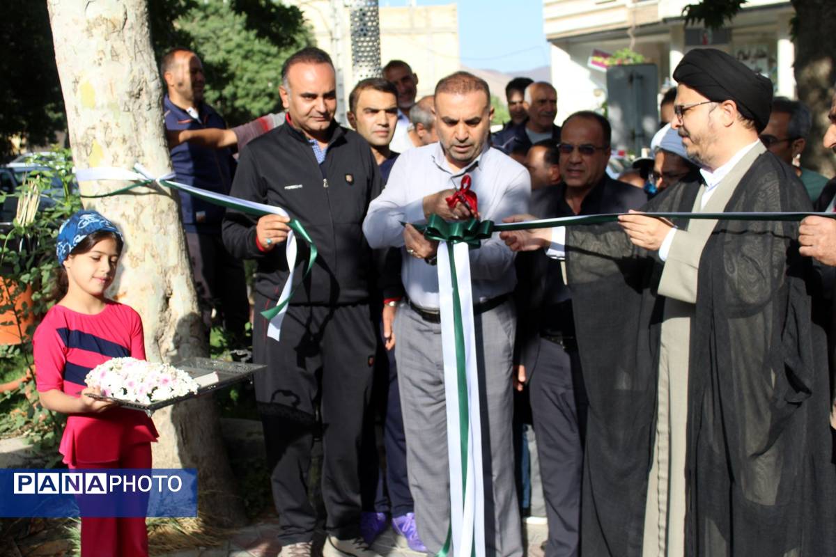 طرح ملی «میدان پویا» در شهرستان سامان افتتاح شد