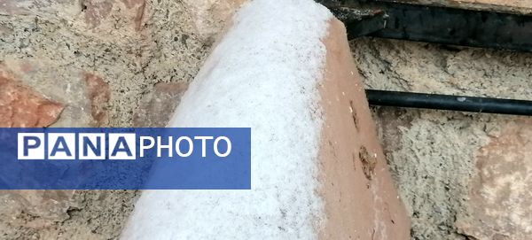 دومین بارش برف پاییزی در شهرزیبای بار نیشابور