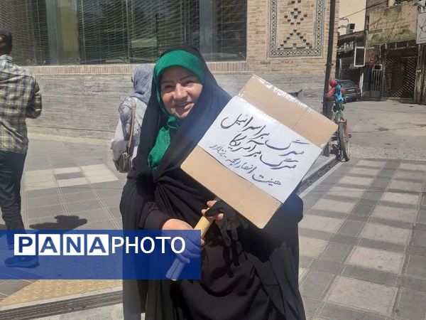 راهپیمایی جمعه خشم و نصر در نیشابور 