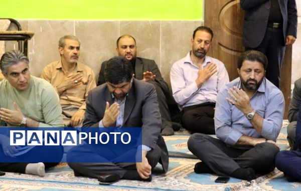 مراسم سالگرد شهادت آیت‌الله رئیسی در اداره‌کل آموزش‌وپرورش استان البرز 