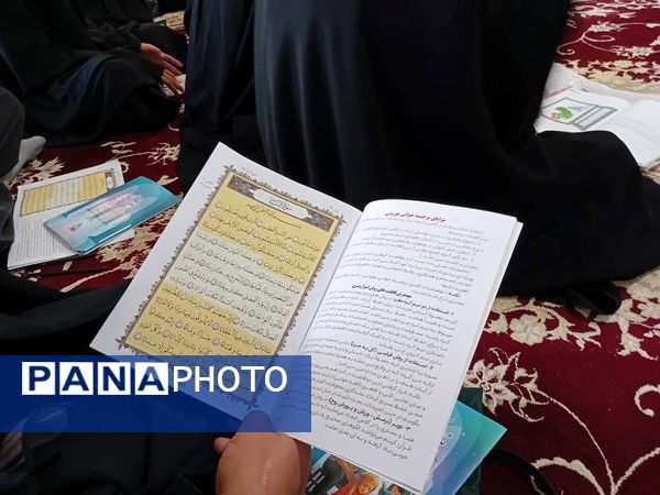 کلاس‌های اوقات فراغت دانش آموزان در روستای نقاب