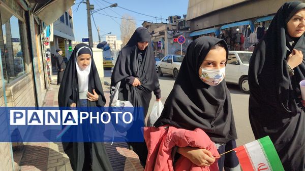 همایش پیاده‌روی مادر دختری به‌مناسبت اعیاد شعبانیه و دهه فجر 