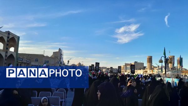 نمایش اقتدار ملت بزرگ ایران در یزد