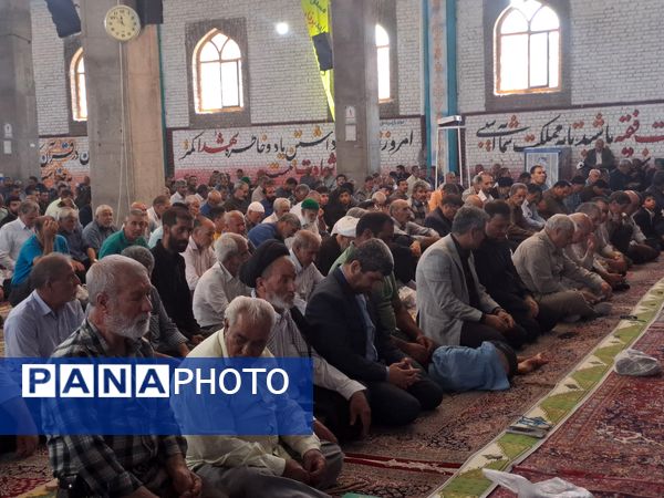 نماز جمعه در دهه سوم محرم در نیشابور