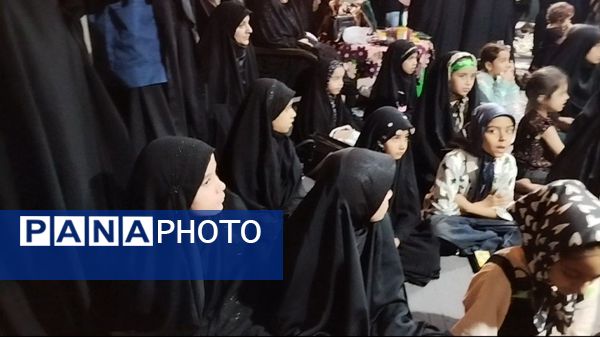کودکان حسینی در موکب غنچه‌های حضرت علی اکبر(ع)