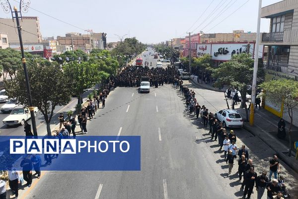خیل عاشقان حسینی در مسیر جاماندگان اربعین رباط کریم