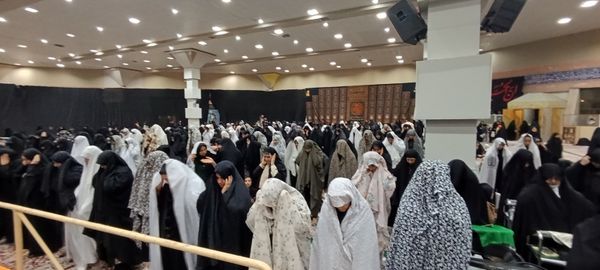 مراسم شب بیست سوم ماه رمضان در مصلی امام خمینی شهرستان بجنورد استان خراسان شمالی