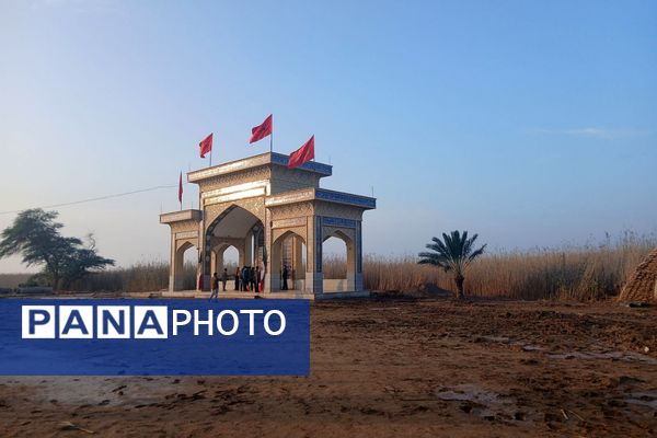 حضور دانش‌آموزان ناحیه دو شهرری در اردوی راهیان نور 