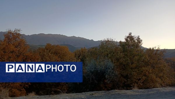 نگاهی کوتاه به طبیعت پاییزی امامزاده بابا پیر احمد (ع) شهرستان بن 