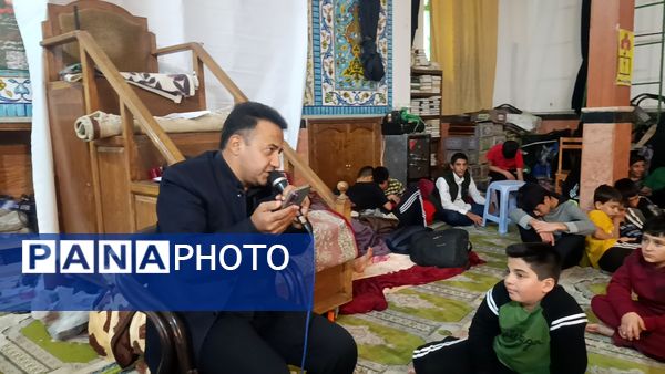 روز دوم اعتکاف پسران آشخانه 