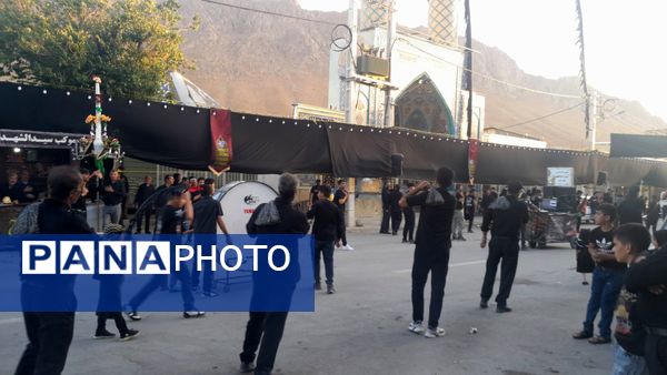 عشاق حسین در ماه محرم شهرستان بن 