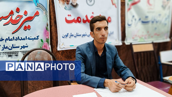 برپایی میز خدمت فرماندار و مدیران شهرستان مارگون 