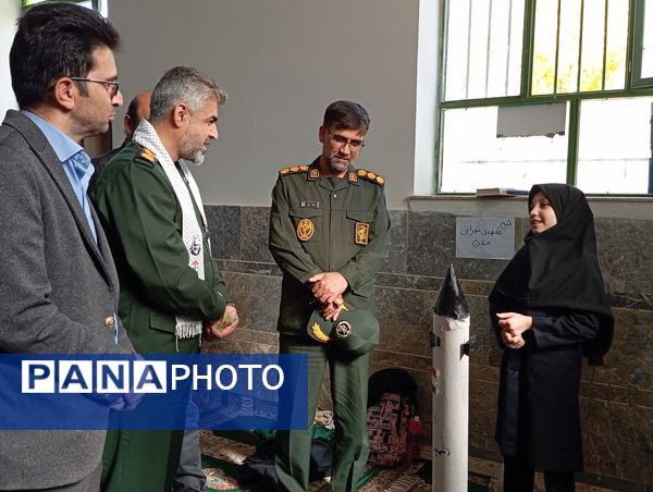 اردوی یک روزه دانش‌آموزان بسیجی همراه با ساخت موشک‌های استکبارستیزی 