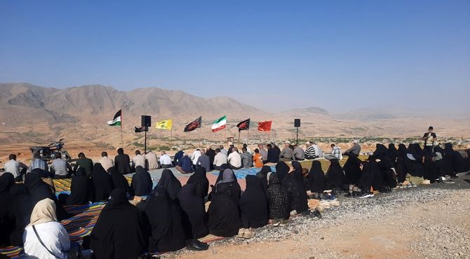 از ناغان تا کربلا با پای دل