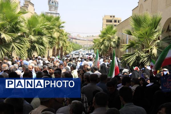 راهپیمایی جمعه نصر و خشم در گچساران