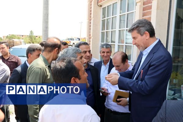 بازدید نماینده مجلس شورای اسلامی از شهرستان جاجرم