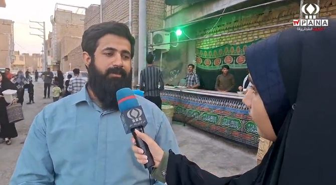 موکب اربعینی گروه جهادی ابوتراب سیستان و بلوچستان در جمکران