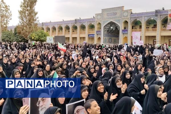 تجدید میثاق بانوان فارس با حریم عفاف و حجاب