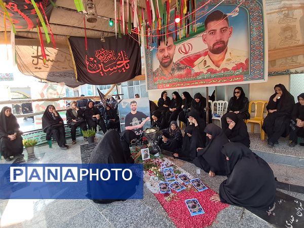 چهلمین روز شهادت مدافع امنیت شهید محمد حیدری قادیکلایی قائمشهر 