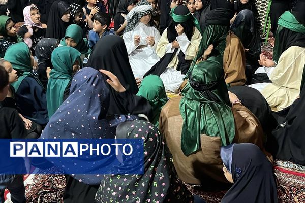 «نجما» در عزای امام حسن مجتبی (ع) به اشک نشست