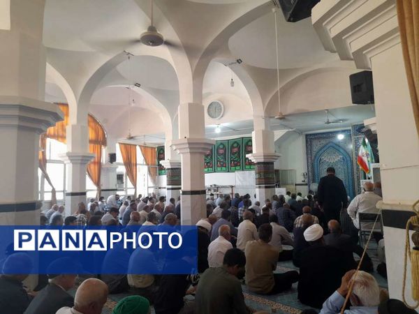نماز عبادی سیاسی جمعه در مصلی مسجد جامع خلیل آباد
